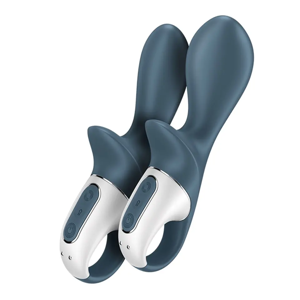 ⁨Satisfyer Air Pump Booty 2 wibrator analny Anthracite⁩ w sklepie Wasserman.eu