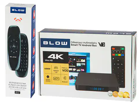 ⁨Android TV BOX BLOW BLUETOOTH+clave. KS-3⁩ at Wasserman.eu
