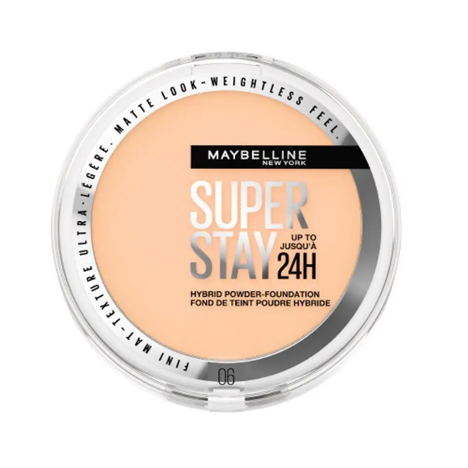 ⁨Maybelline Super Stay 24H Hybrid Powder Foundation podkład w pudrze 06 9g⁩ w sklepie Wasserman.eu