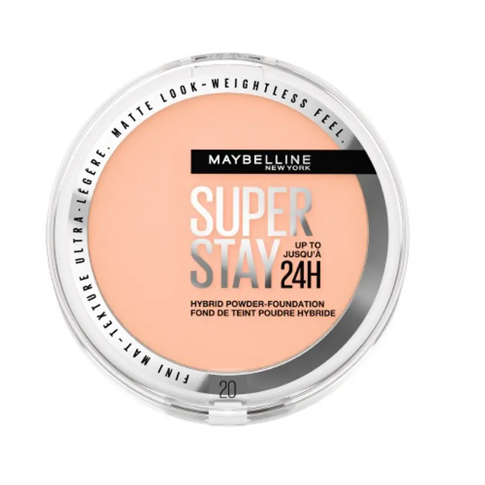 ⁨Maybelline Super Stay 24H Hybrid Powder Foundation podkład w pudrze 20 9g⁩ w sklepie Wasserman.eu