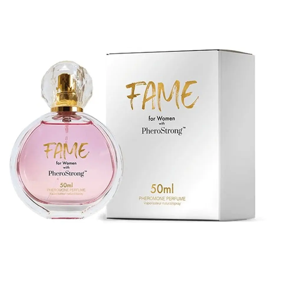 ⁨PHEROSTRONG Fame Pheromone Perfume For Women perfumy z feromonami dla kobiet spray 50ml⁩ w sklepie Wasserman.eu