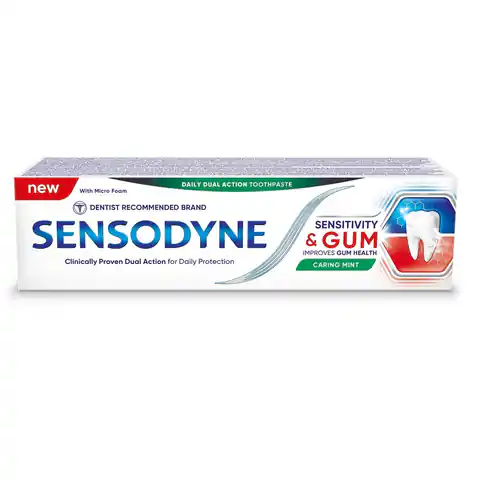 ⁨SENSODYNE Sensitivity  Gum pasta do zębów 75ml⁩ w sklepie Wasserman.eu