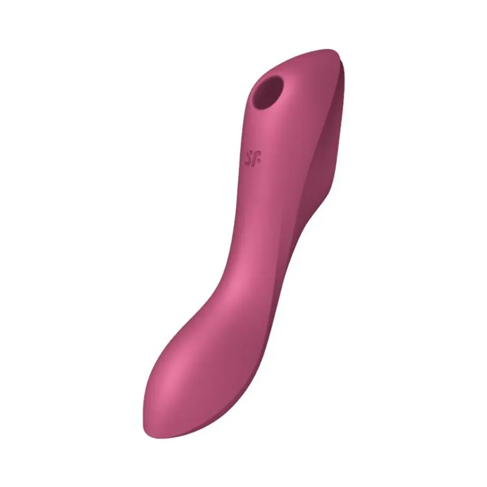 ⁨Satisfyer Curvy Trinity 3 stymulator łechtaczki z wibracjami Red⁩ w sklepie Wasserman.eu