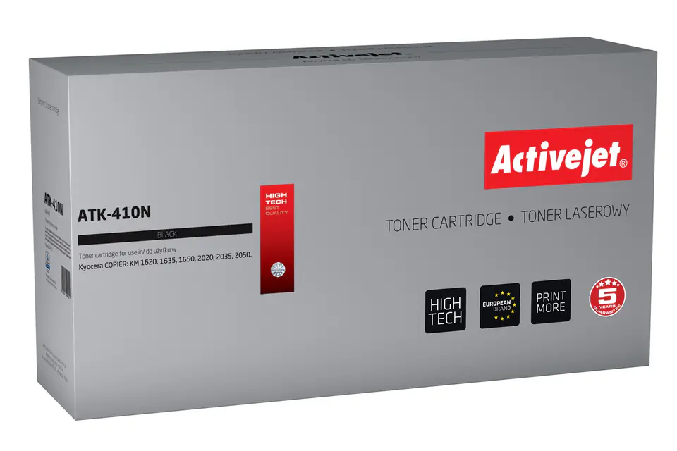 ⁨Activejet ATK-410N toner (replacement for Kyocera TK-410; Supreme; 15000 pages; black)⁩ at Wasserman.eu