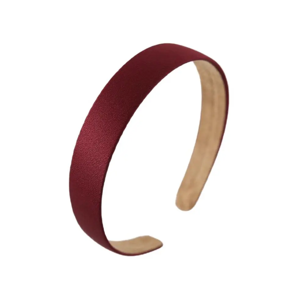 ⁨Turban band straight velvet bordo O222BOR⁩ at Wasserman.eu