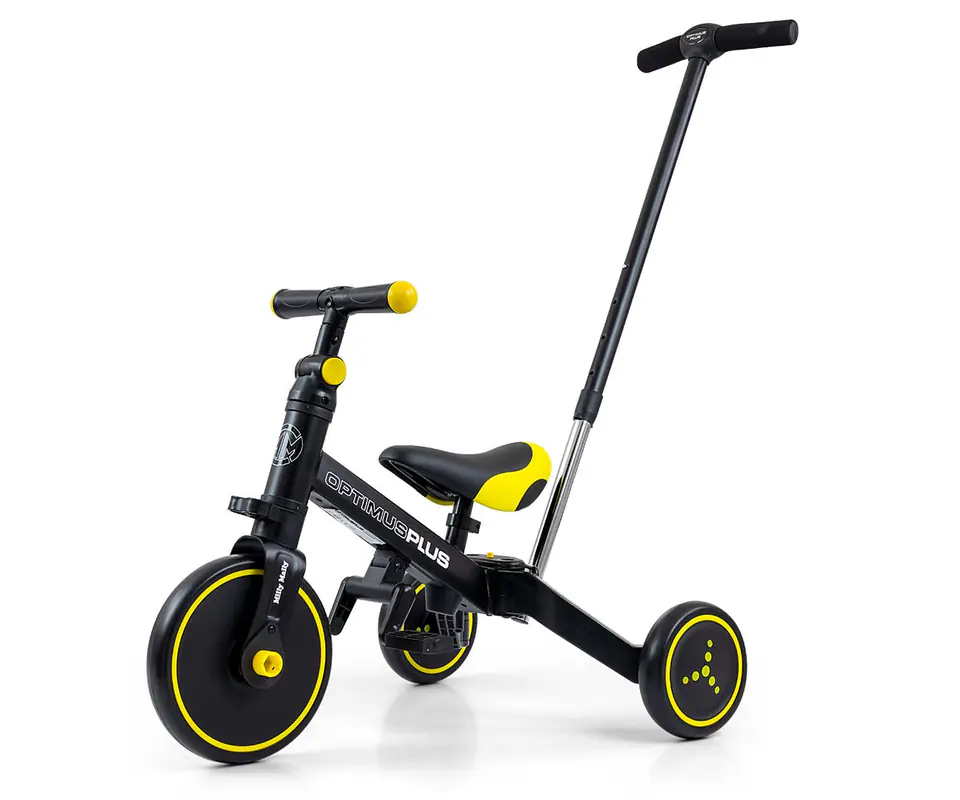 Milly Mally Rowerek 4w1 Optimus Plus Black at Wasserman.eu