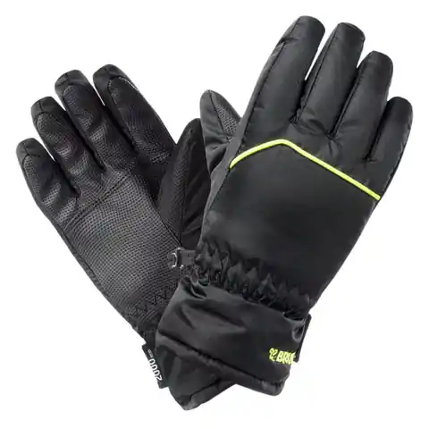 ⁨Rękawiczki Brugi 1ZH3 Jr (kolor Czarny, rozmiar 42)⁩ w sklepie Wasserman.eu