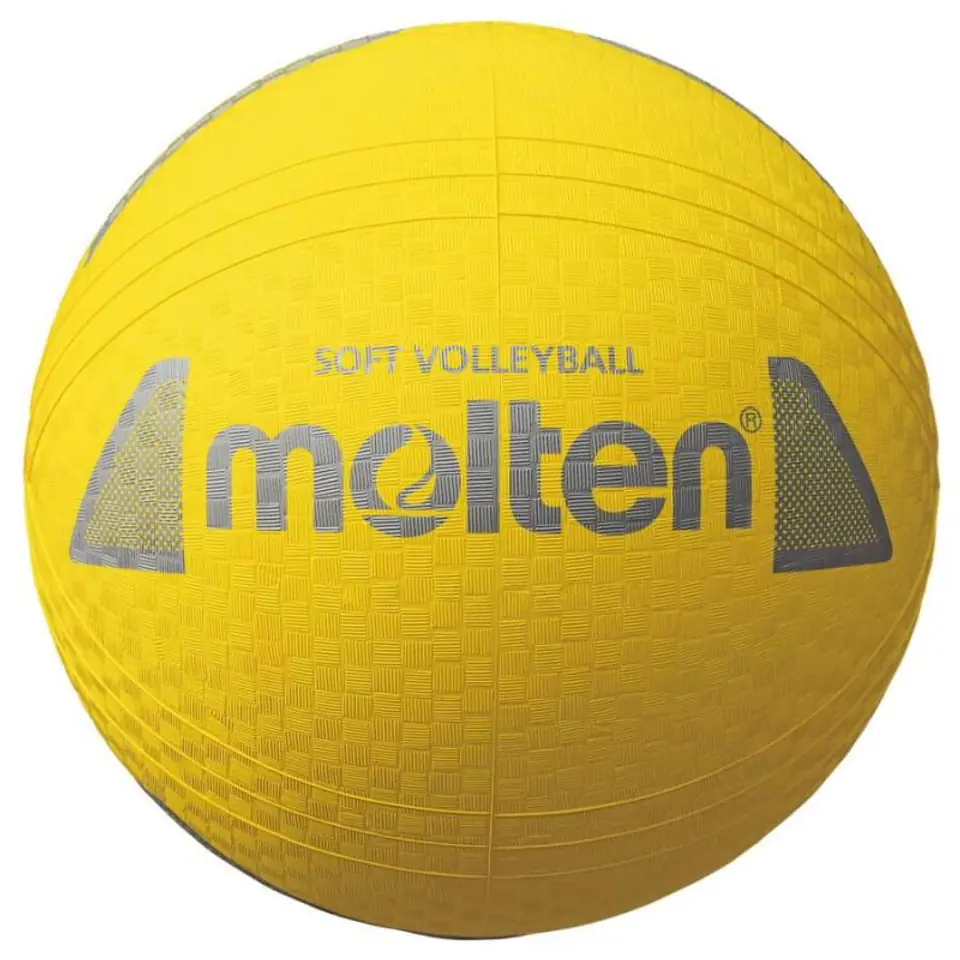 ⁨Piłka do siatkówki Molten Soft Volleyball (kolor Żółty)⁩ w sklepie Wasserman.eu