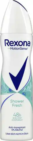 ⁨Rexona Shower Fresh Antiperspirant Spray 150 ml⁩ w sklepie Wasserman.eu