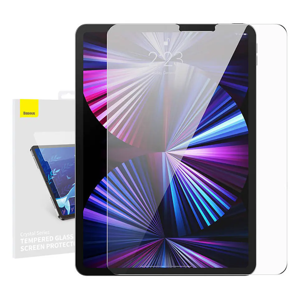 ⁨0.3mm Baseus Tempered Glass for iPad Pro 12.9''⁩ at Wasserman.eu