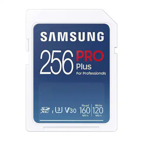 ⁨Karta pamięci Samsung PRO Plus 2021 SDXC 256 GB Class 10 UHS-I/U3 V30 (MB-SD256KB/WW)⁩ w sklepie Wasserman.eu