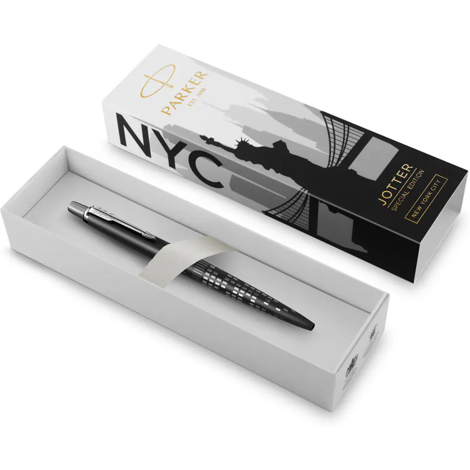 ⁨Długopis JOTTER Global Icon NEW YORK czarny CT 2187554 PARKER⁩ w sklepie Wasserman.eu
