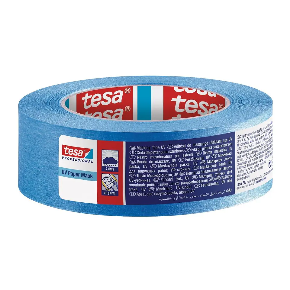 ⁨PROF.BLUE MASKING TAPE UV 7D.50M:50MM⁩ at Wasserman.eu