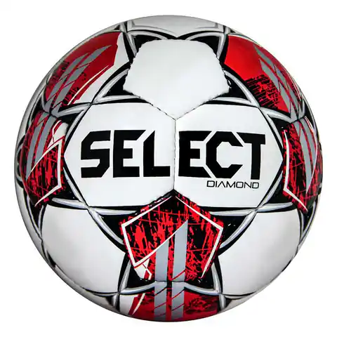 ⁨Piłka nożna Select Diamond 4 v23 biało-czerwona rozm. 4 17747⁩ w sklepie Wasserman.eu
