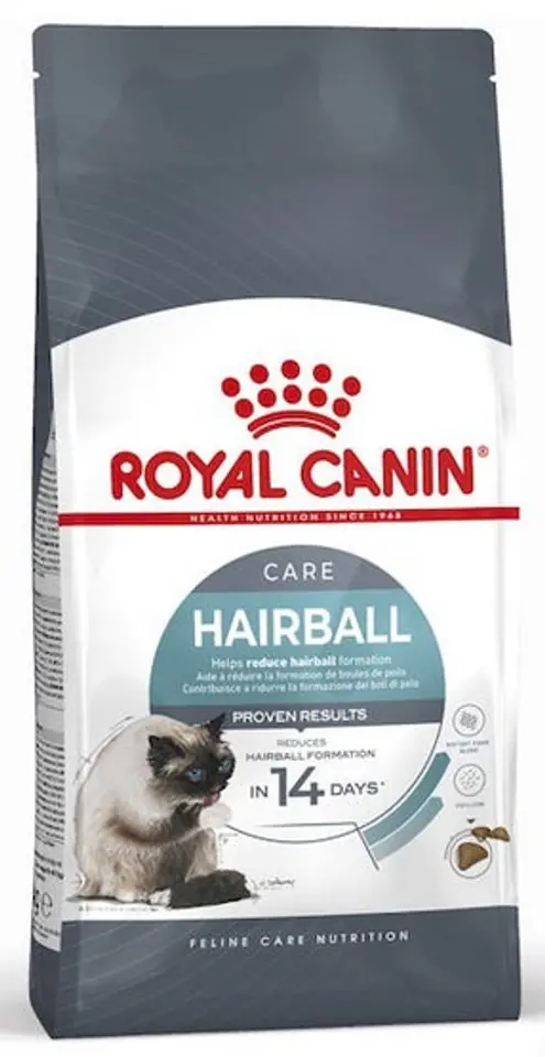 ⁨Royal Canin Hairball Care cats dry food 10 kg Adult Corn, Poultry, Rice, Vegetable⁩ at Wasserman.eu