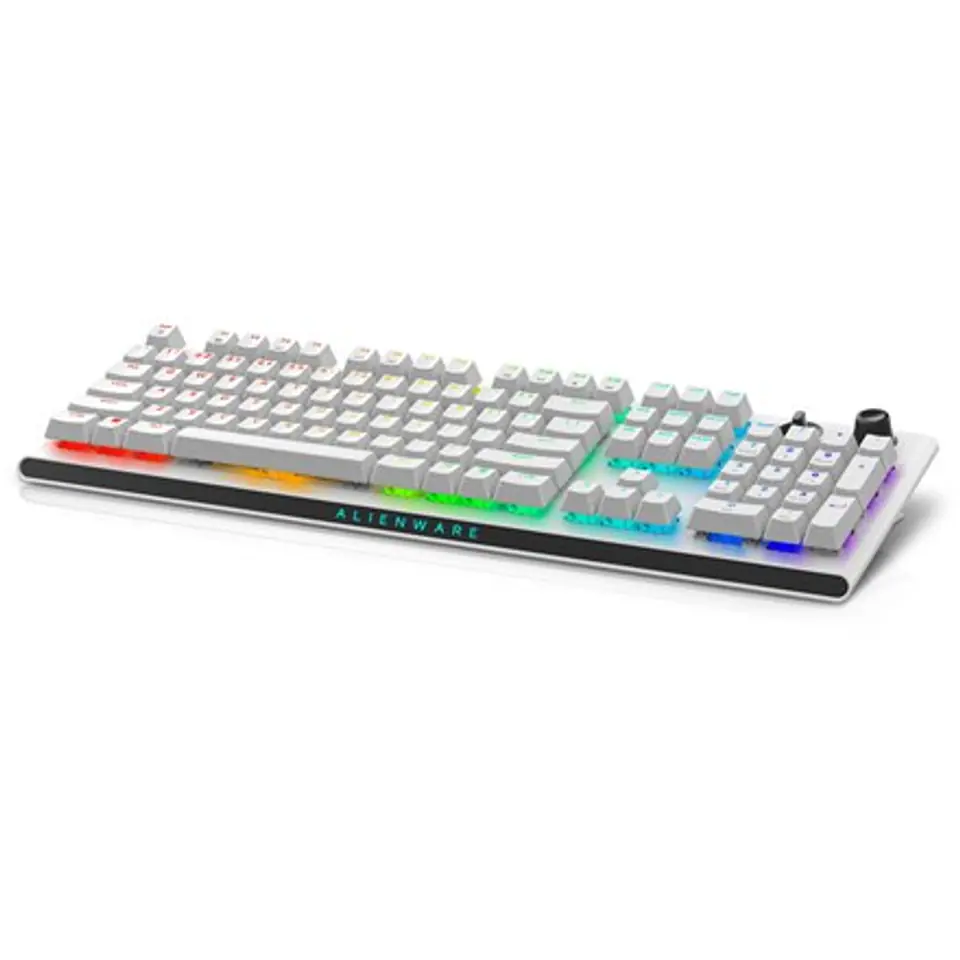Dell | Alienware Tri-Mode AW920K | Wireless Gaming Keyboard | RGB LED light | US | Wireless | Lunar Light | Bluetooth | Numeric w sklepie Wasserman.eu