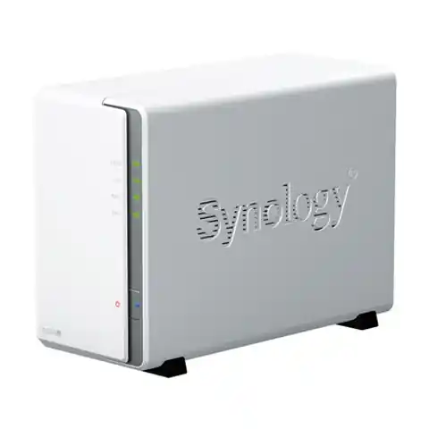 ⁨Synology DiskStation DS223J NAS/storage server Desktop Ethernet LAN White RTD1619B⁩ at Wasserman.eu