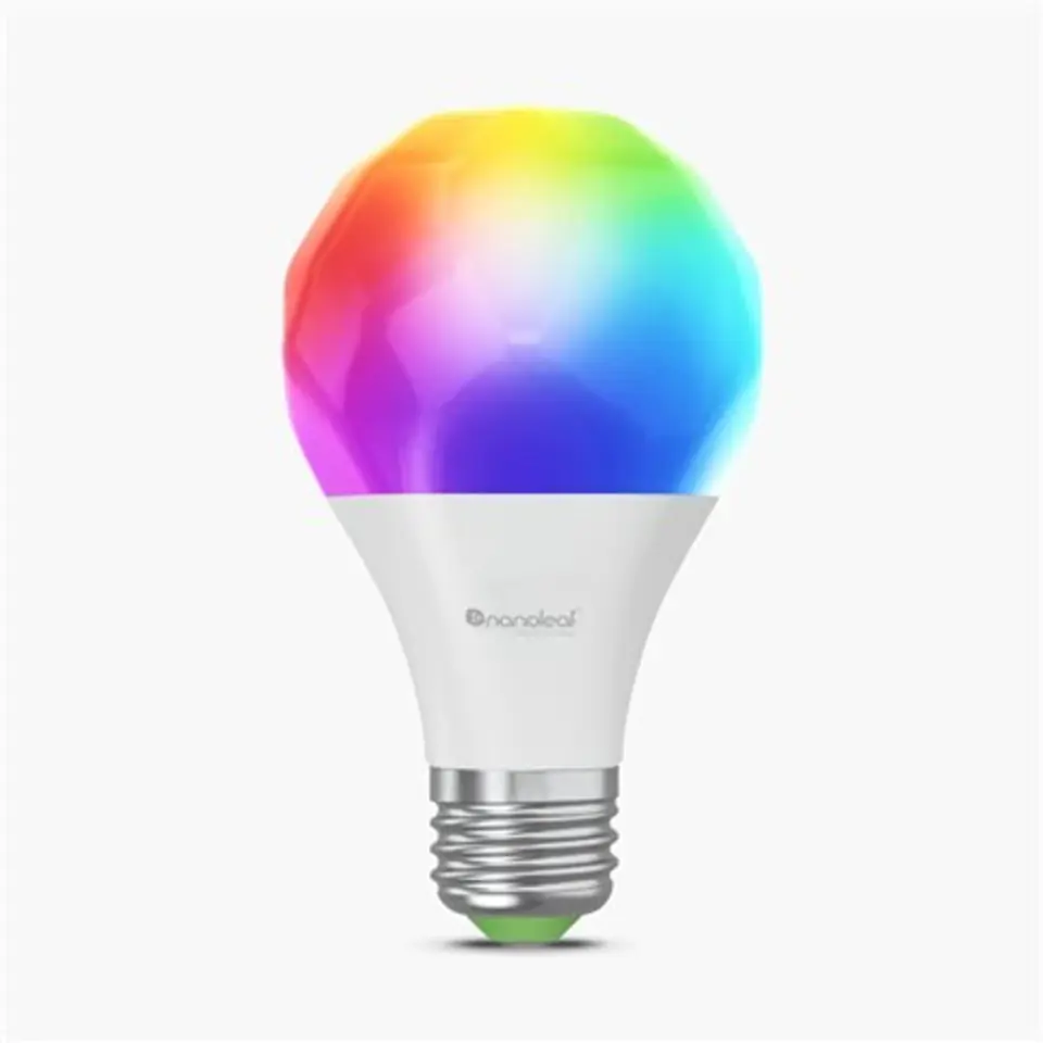 ⁨Żarówka Nanoleaf Essentials Smart A60 E27 Matter 9W 806Lm RGBCW 2700-6500K⁩ w sklepie Wasserman.eu