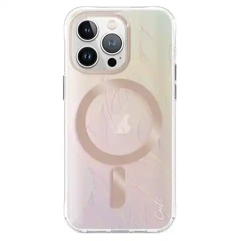 ⁨UNIQ etui Coehl Willow iPhone 15 Pro 6.1" Magnetic Charging opal/iridescent⁩ w sklepie Wasserman.eu