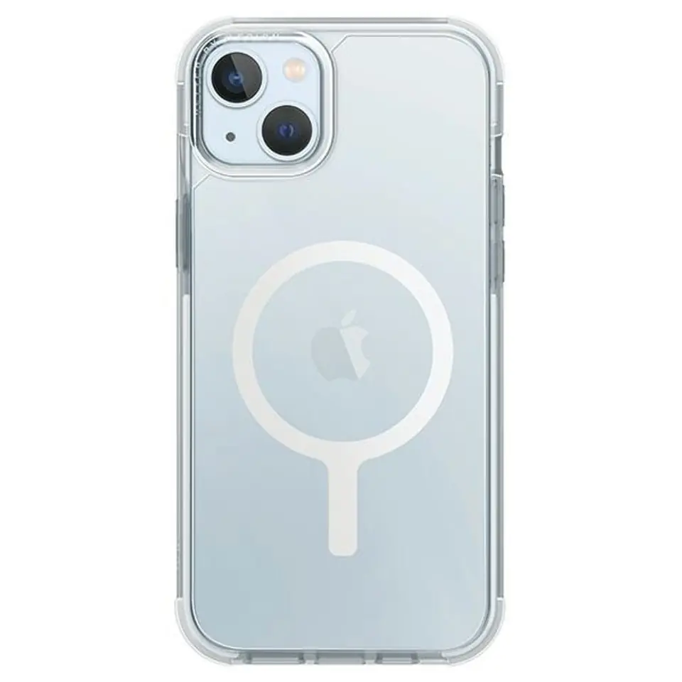 ⁨UNIQ etui Combat iPhone 15 6.1" Magclick Charging biały/blanc white⁩ w sklepie Wasserman.eu