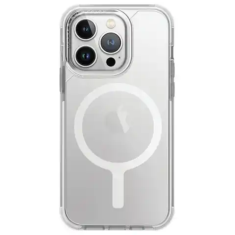⁨UNIQ etui Combat iPhone 15 Pro Max 6.7" Magclick Charging biały/blanc white⁩ w sklepie Wasserman.eu