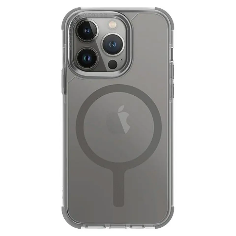 ⁨UNIQ etui Combat iPhone 15 Pro Max 6.7" Magclick Charging szary/frost grey⁩ w sklepie Wasserman.eu