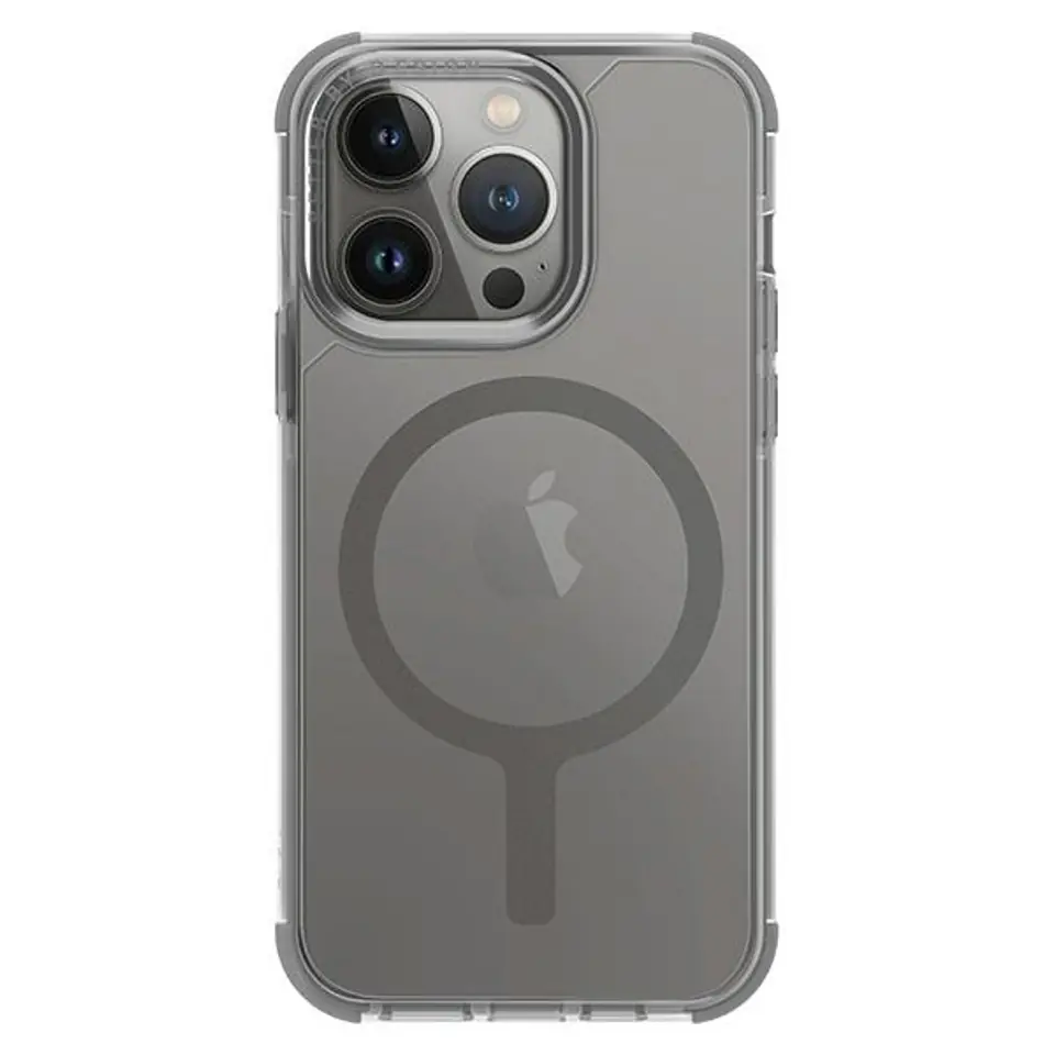 ⁨UNIQ etui Combat iPhone 15 Pro 6.1"Magclick Charging szary/frost grey⁩ w sklepie Wasserman.eu
