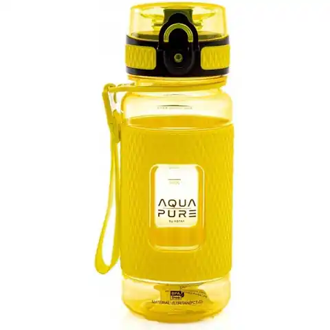 ⁨Bidon AQUA PURE neon yellow 400ml 511023009 ASTRA⁩ w sklepie Wasserman.eu