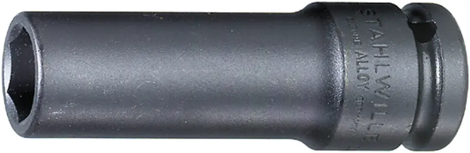⁨Nasadka 1/2" IMPACT 22mm ze zreduk.średnicą, 6-kątna, długa STAHLWILLE⁩ w sklepie Wasserman.eu
