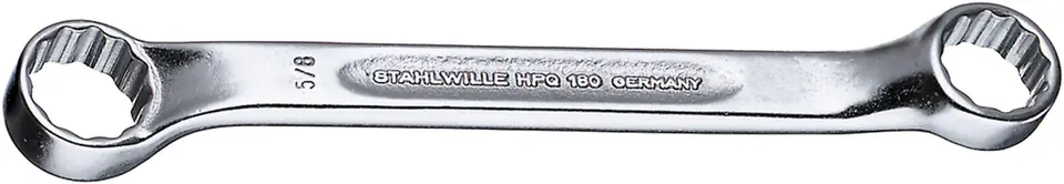 ⁨Klucz oczkowy dwustronny  9/16"x5/8" odgięty, krótki AS-drive STAHLWILLE⁩ w sklepie Wasserman.eu