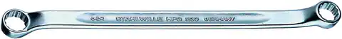 ⁨Klucz oczkowy dwustronny  5/8"x3/4", odgięty AS-drive STAHLWILLE⁩ w sklepie Wasserman.eu