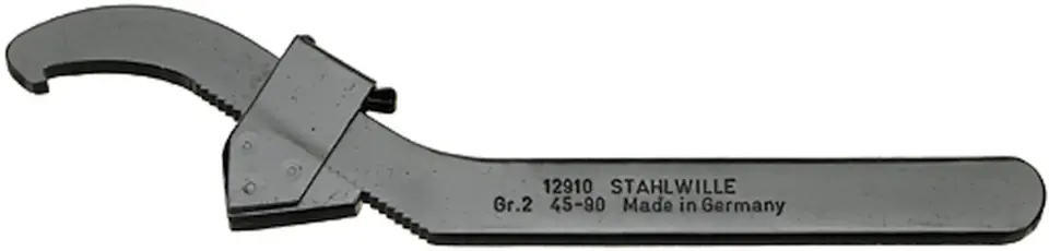 ⁨Klucz hakowy nastawny rozmiar 1 20-42mm do nakr.z rowkiem STAHLWILLE⁩ w sklepie Wasserman.eu