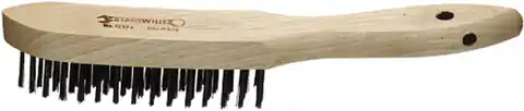 ⁨Szczotka druciana (drewno) L=290mm STAHLWILLE⁩ w sklepie Wasserman.eu