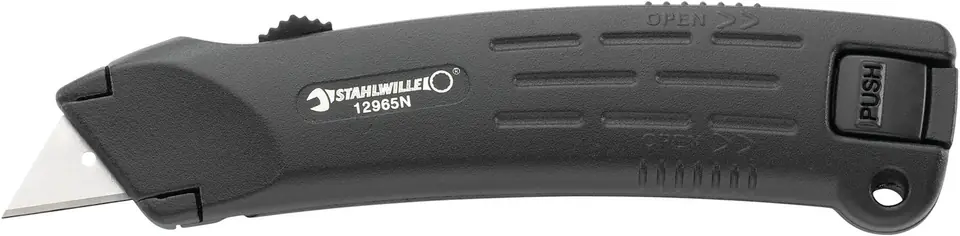Nóż bezpieczny uniwersalny L-174 mm (bez powrotu ostrza) STAHLWILLE w sklepie Wasserman.eu
