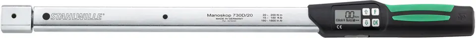 ⁨Klucz dynamometryczny elektroniczno-mechaniczny10-100Nm (7,4-75ft.lb; 90-900 in.lb) w skrzynce STAHLWILLE⁩ w sklepie Wasserman.eu