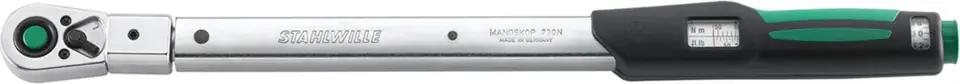 ⁨Klucz dynamometryczny 10-50Nm (7-37 ft.lb) z grzechotką QR 3/8" w skrzynce STAHLWILLE⁩ w sklepie Wasserman.eu