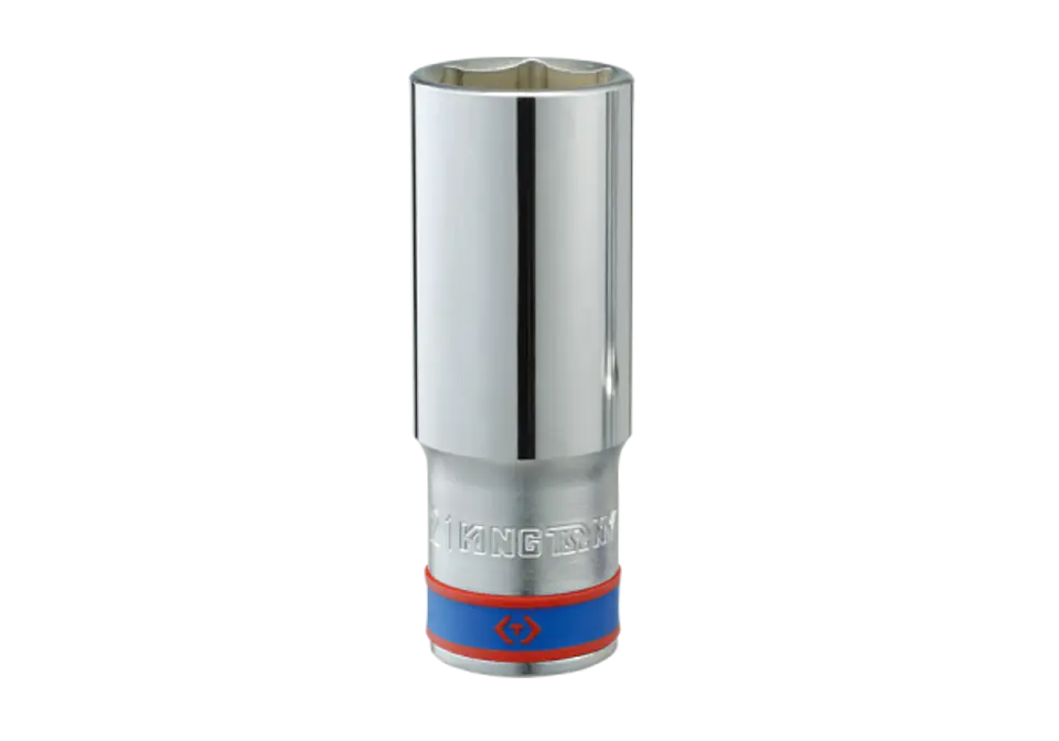 ⁨NASADKA DŁUGA 1/2" 34mm x 77mm 6-kąt Cr-V King Tony⁩ w sklepie Wasserman.eu
