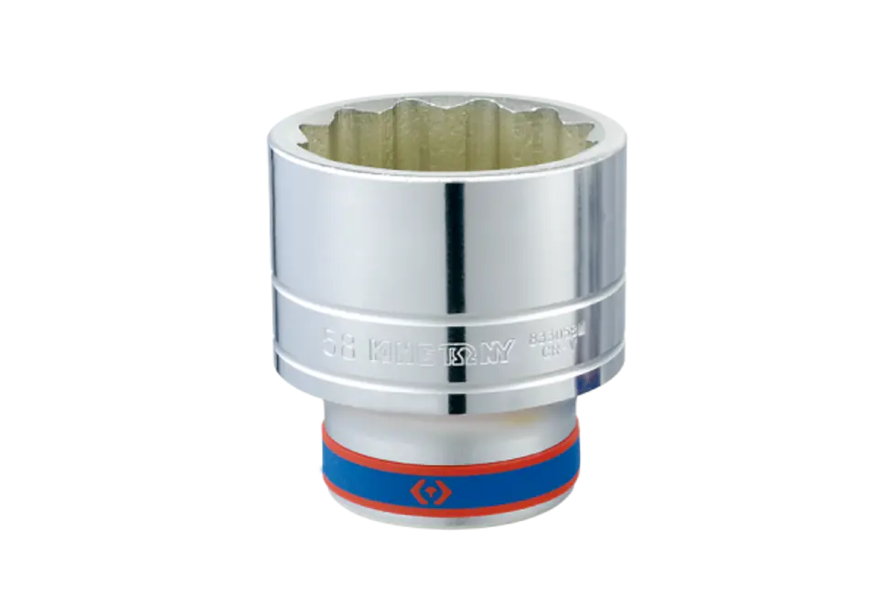⁨NASADKA KRÓTKA 1" 67mm x 91mm 12-kąt. Cr-V King Tony⁩ w sklepie Wasserman.eu