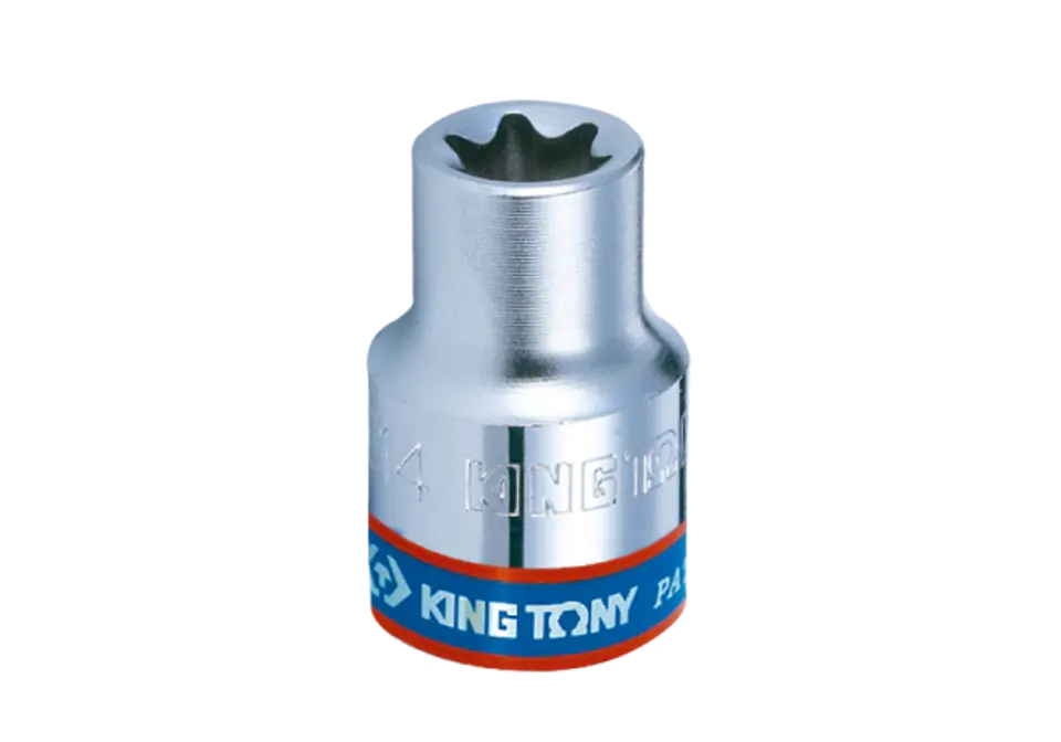 ⁨NASADKA KRÓTKA GWIAZDKOWA 3/8" E-TORX E16 x 28mm Cr-v King Tony⁩ w sklepie Wasserman.eu