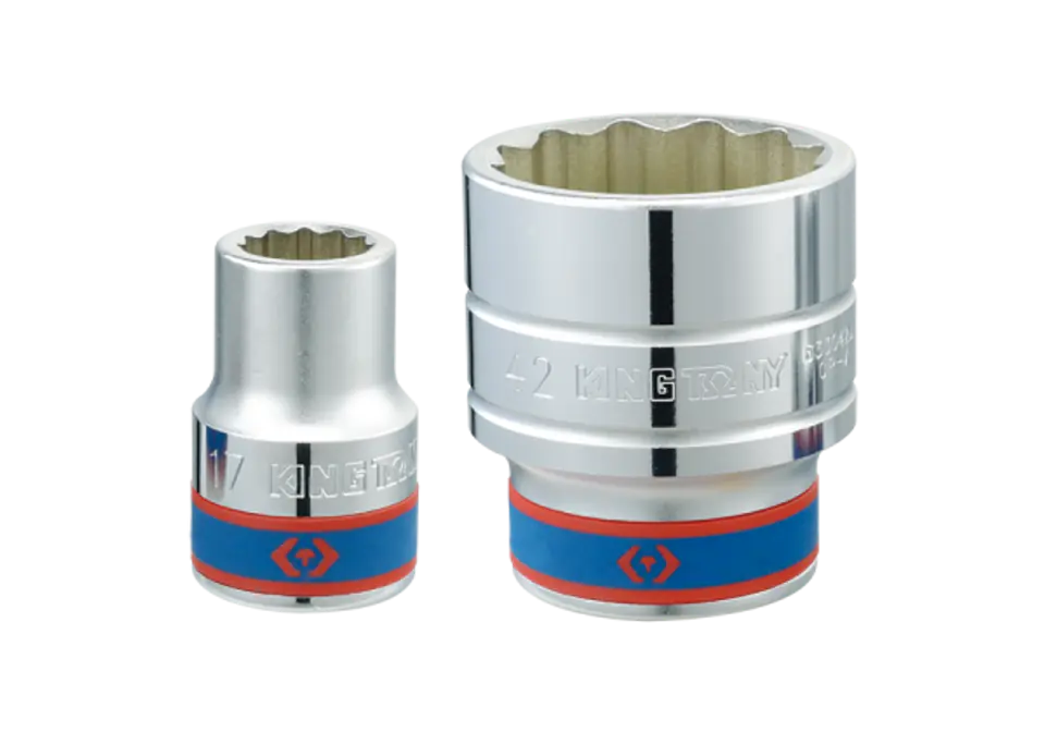 ⁨NASADKA KRÓTKA 3/4" 33mm x 56mm 12-kąt. Cr-V King Tony⁩ w sklepie Wasserman.eu