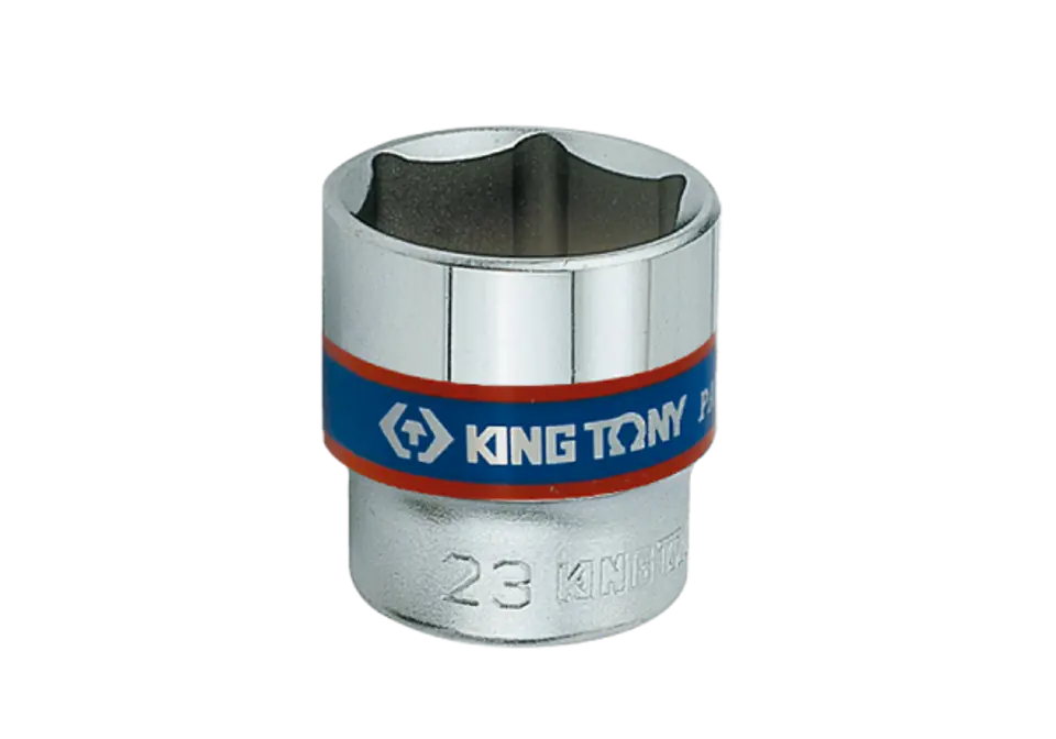 ⁨NASADKA KRÓTKA 3/8" 9mm x 27mm 6-kąt. Cr-v King Tony⁩ w sklepie Wasserman.eu