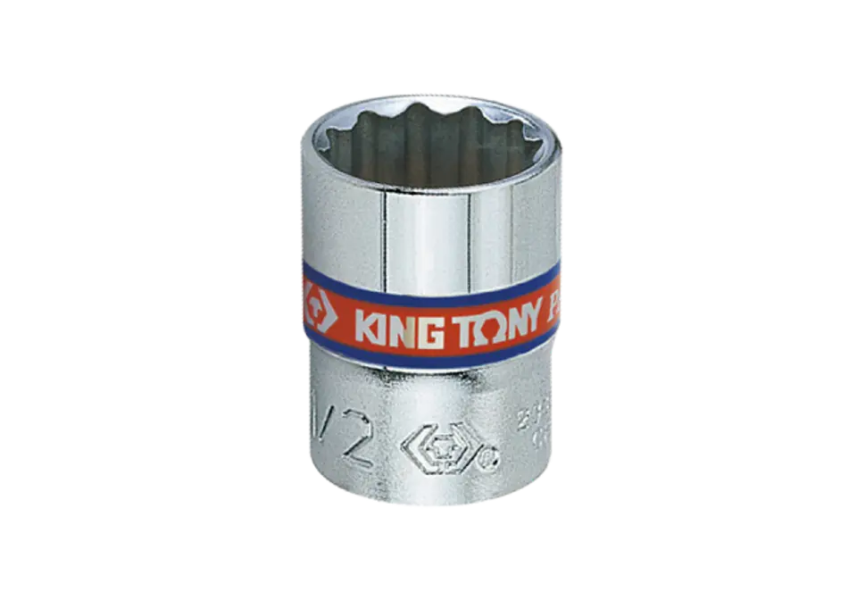 NASADKA KRÓTKA 1/4" 11/32" x 24mm, 12-kąt. Cr-V King Tony w sklepie Wasserman.eu
