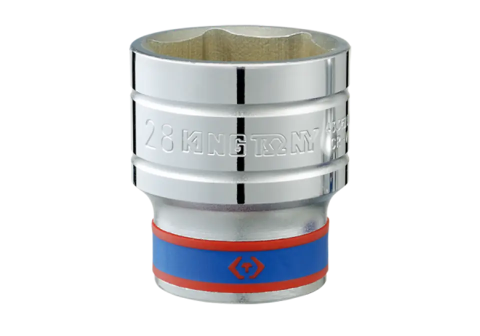 ⁨NASADKA KRÓTKA 1/2" 30mm x 44mm, 6-kąt. Cr-v King Tony⁩ w sklepie Wasserman.eu