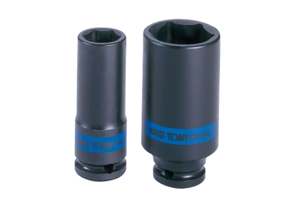 ⁨NASADKA DŁUGA UDAROWA 1/2" 26mm x 80mm, 6-kąt King Tony⁩ w sklepie Wasserman.eu