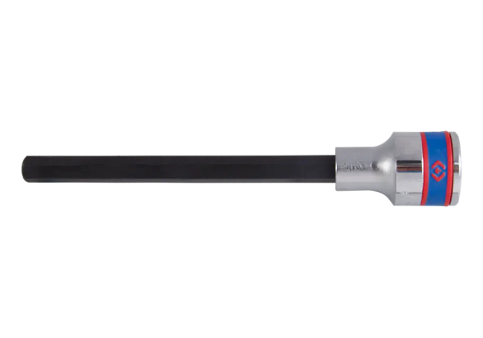 ⁨NASADKA DŁUGA 1/2" Z KOŃCÓWKĄ HEX H8 x 140mm King Tony⁩ w sklepie Wasserman.eu