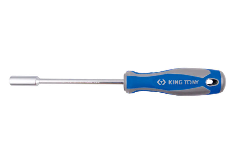⁨WKRĘTAK Z KOŃCÓWKĄ NASADOWĄ 9mm x 125mm King Tony⁩ w sklepie Wasserman.eu