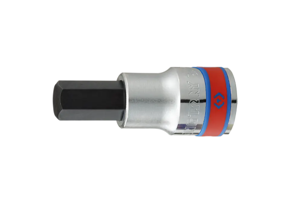 ⁨NASADKA KRÓTKA 1/2" Z KOŃCÓWKĄ HEX 1/2" x 60mm King Tony⁩ w sklepie Wasserman.eu