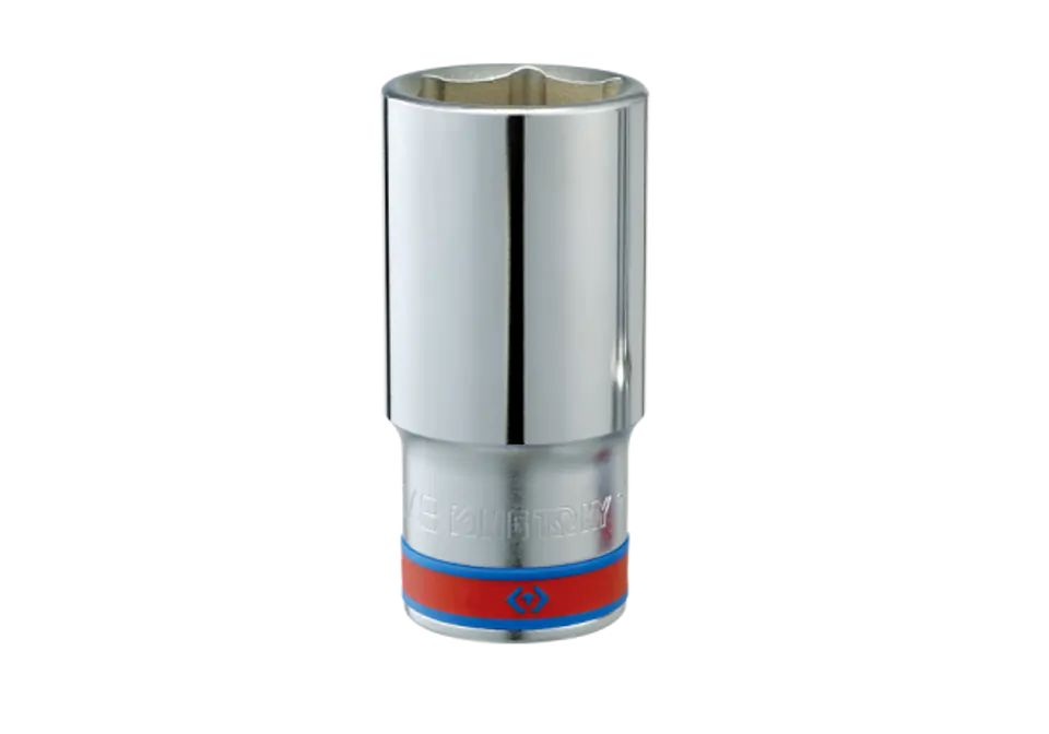 ⁨NASADKA DŁUGA 1/2" 1-3/16" x 77mm 6-kąt Cr-V King Tony⁩ w sklepie Wasserman.eu