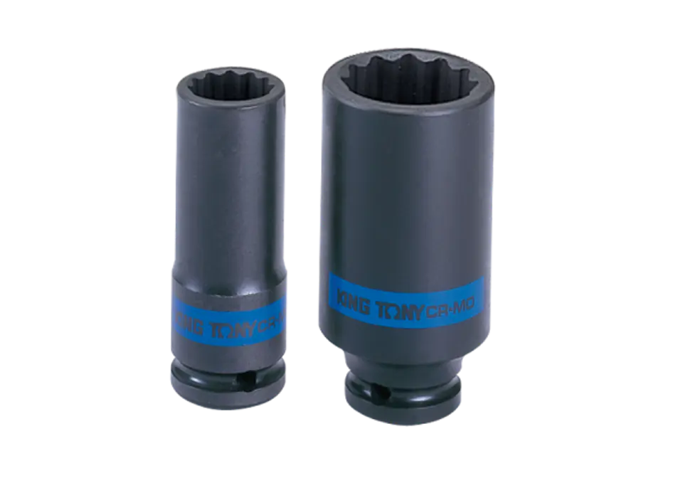 ⁨NASADKA DŁUGA UDAROWA CIENKOŚCIENNA 1/2" 18mm x 80mm, 12-kąt King Tony⁩ w sklepie Wasserman.eu