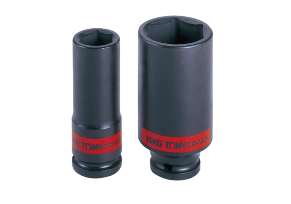 ⁨NASADKA DŁUGA UDAROWA 1/2" CALOWA 1-1/4" x 80mm, 6-kąt King Tony⁩ w sklepie Wasserman.eu